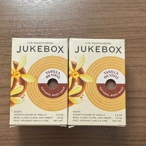Dr. Squatch Jukebox Vanilla on Vinyl Soap - Set of Two